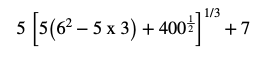 1A Maths Q2 Equation