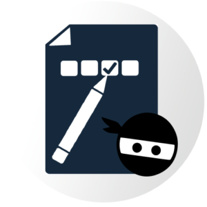 Exams Ninja Multiple-Choice Questions Icon