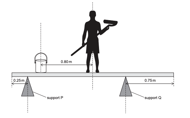 NGAA Section 2 Forces Question Diagram Painter on Plank