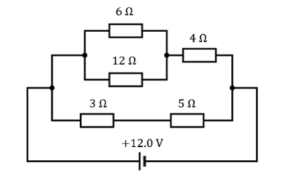 PAT Electricity Practice Question Circuit Diagram