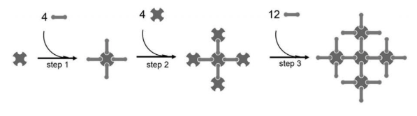 Diagram - Polymerisation Ring & Linker Method